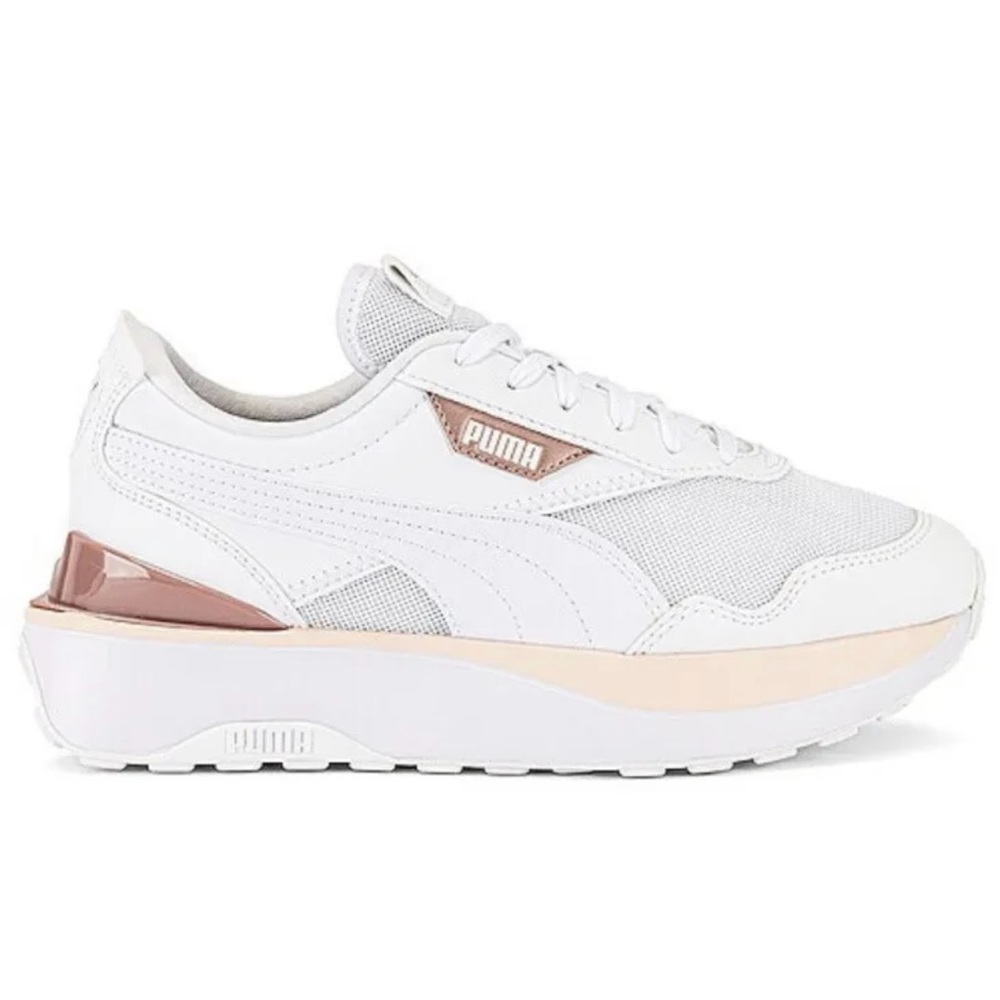 Puma cruiser rider sneakers white/pink cloud size 6.5 from free people